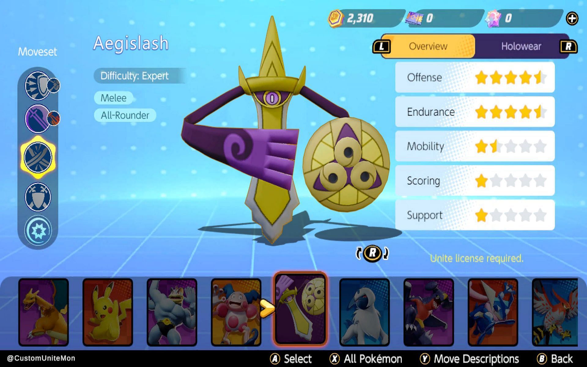 Aegislash is an All-Rounder with good bulk and offense (Image via TiMi Studios)