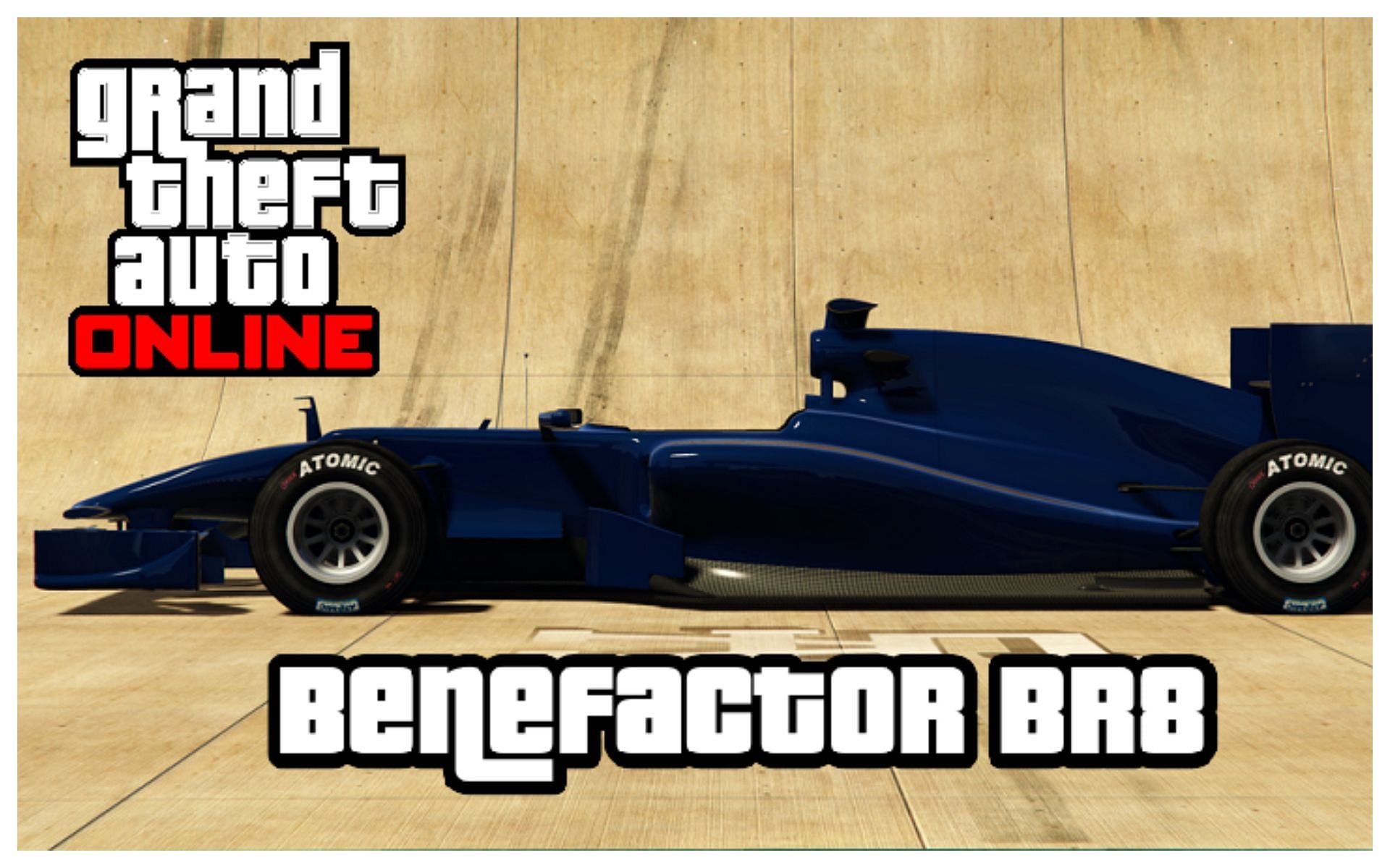 The BR8 is the No. 1 race car in GTA Online (Image via Sportkeeda)