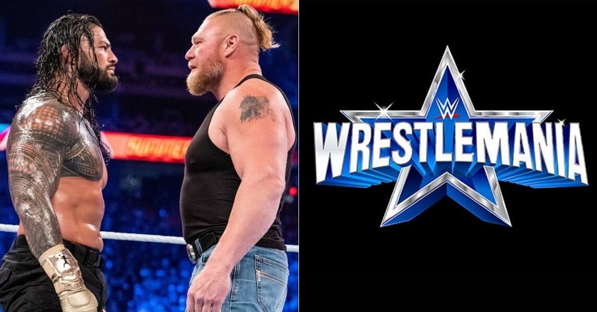 Brock Lesnar and Roman Reigns are scheduled to face off at WrestleMania 38