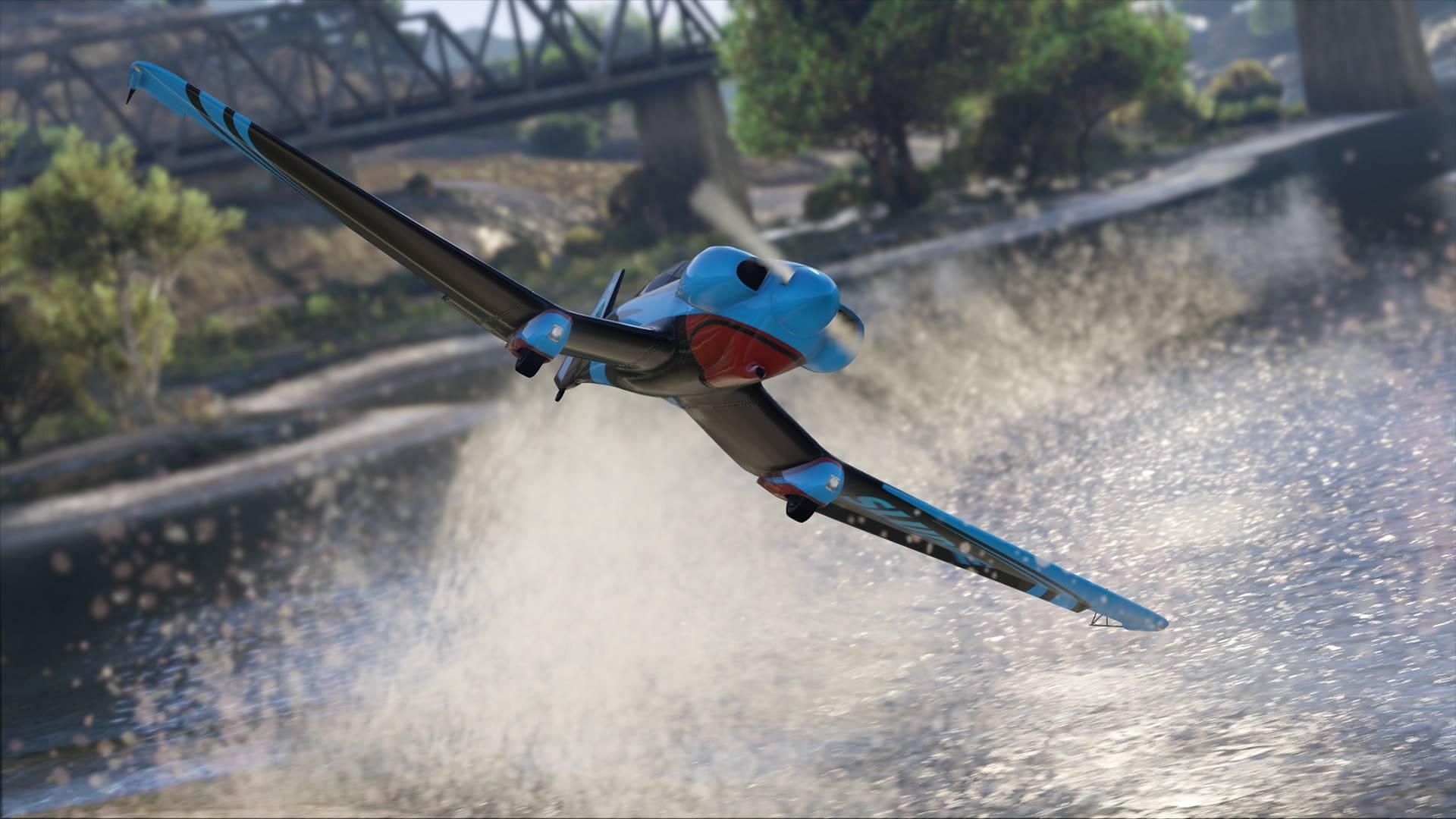 This is easily one of most agile planes in the game (Image via GTA Base)
