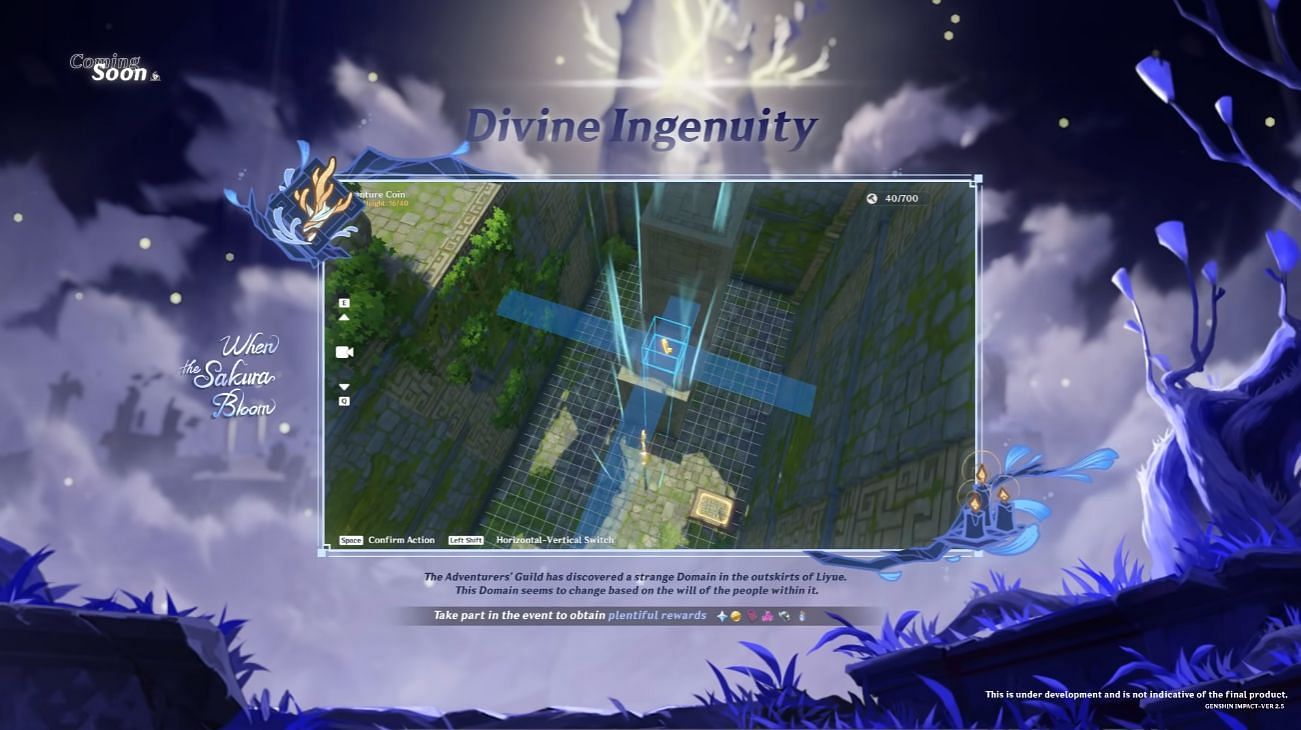 Divine Ingenuity event in Phase 1 (Image via HoYoverse)