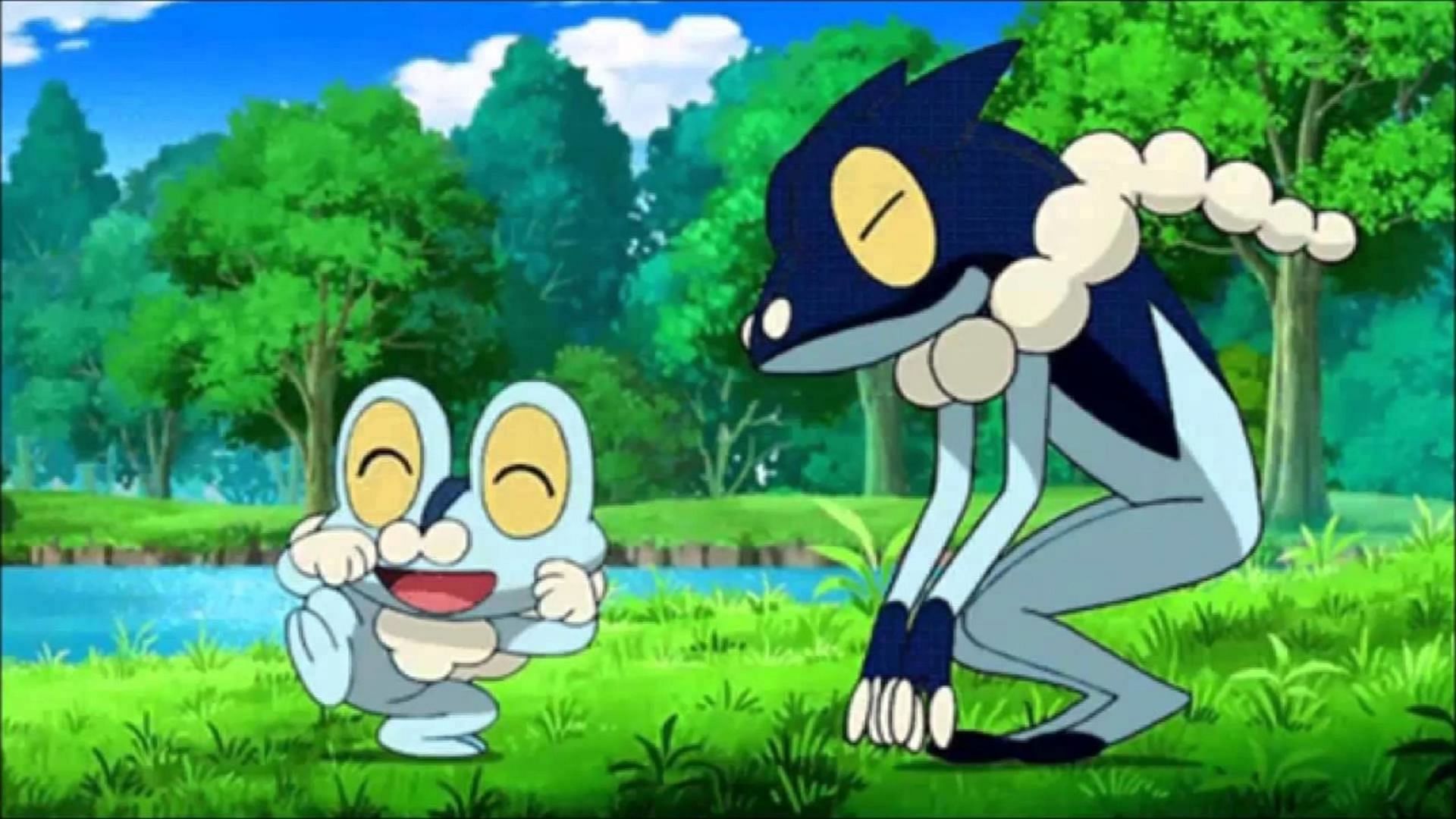 Pokemon Froakie Shiny