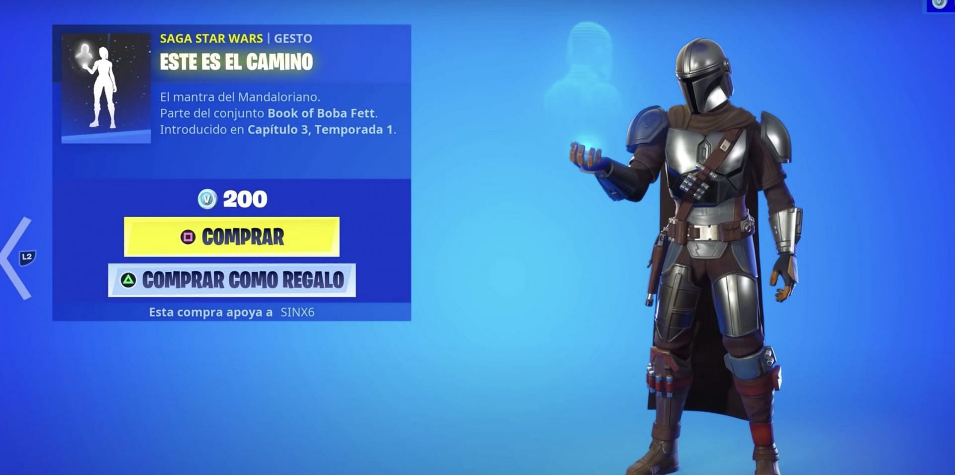 Epic releases a unique emote that can be played in several languages (Image via SinX6)