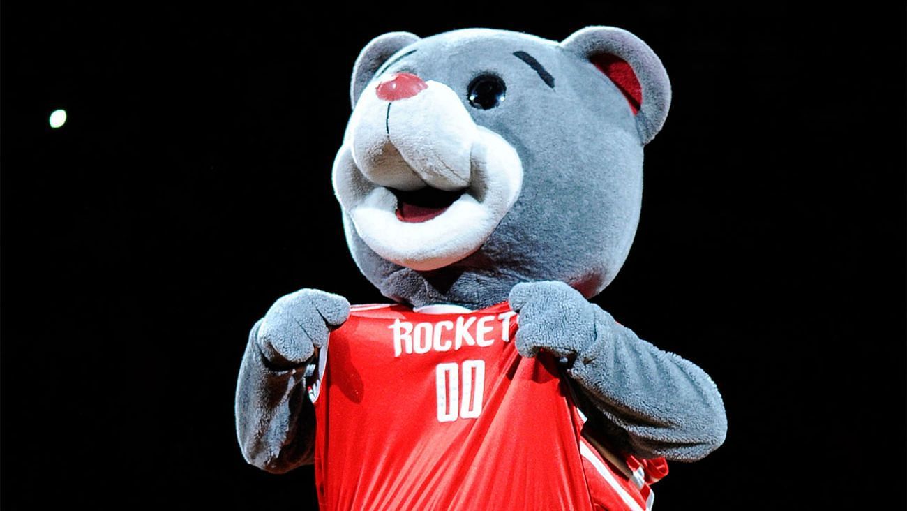 Clutch the Houston Rockets mascot. (Photo: Courtesy of ABC13 Houston)