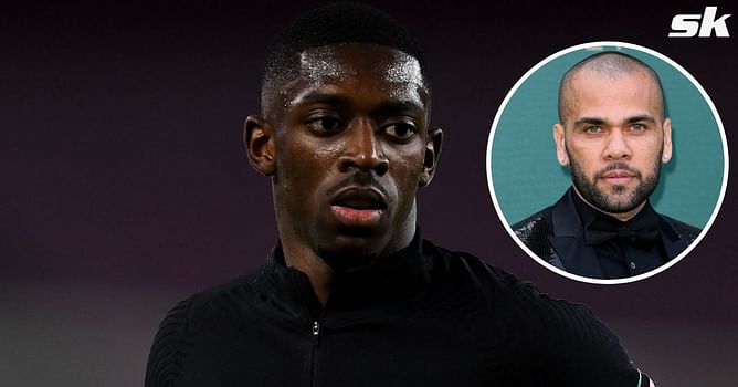 “You have to be smarter than your ego” – Dani Alves tells Barcelona to ‘take advantage’ of Ousmane Dembele
