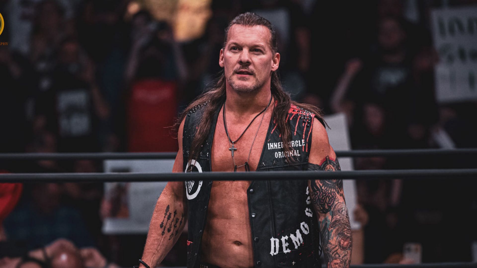 Chris Jericho at an AEW Dynamite event in 2022.