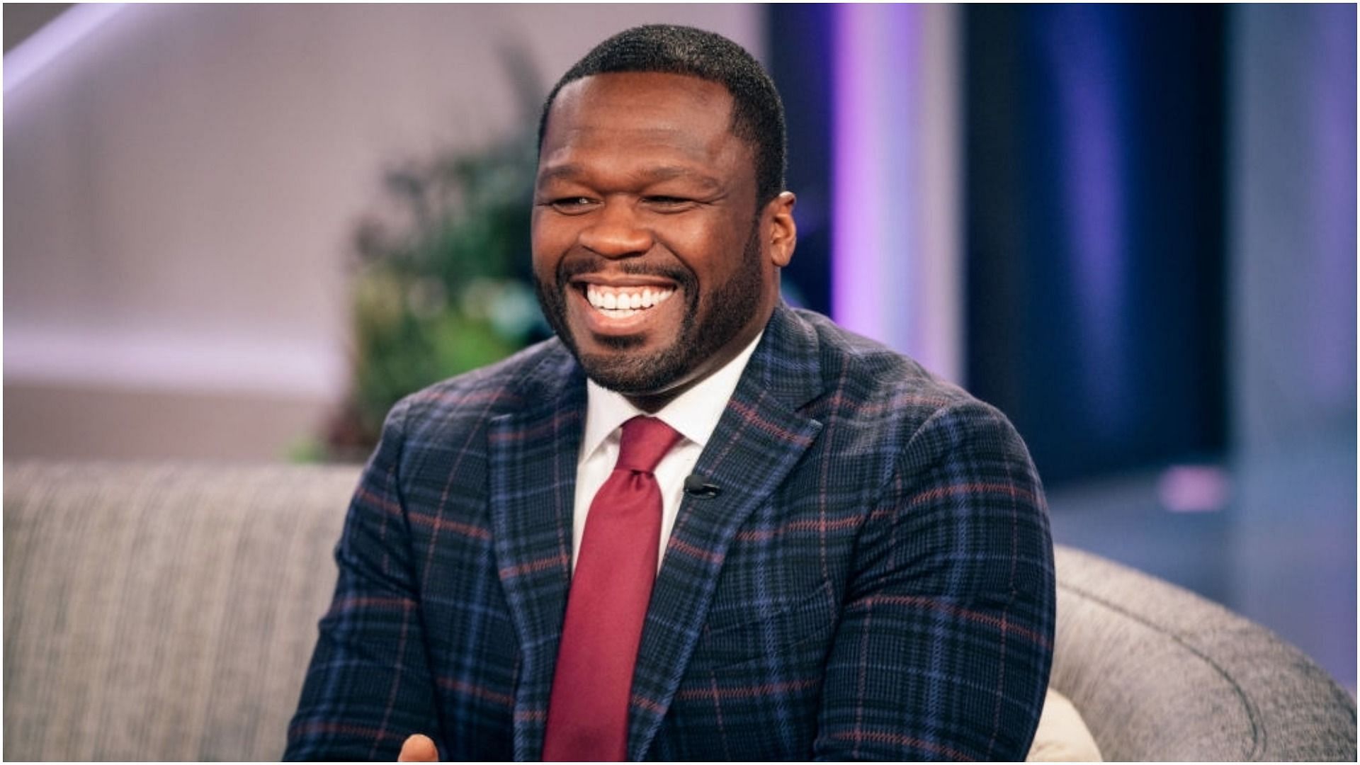 50 Cent&#039;s appearance at the Super Bowl 2022 gained the attention of the internet (Image via Weiss Eubanks/Getty Images)