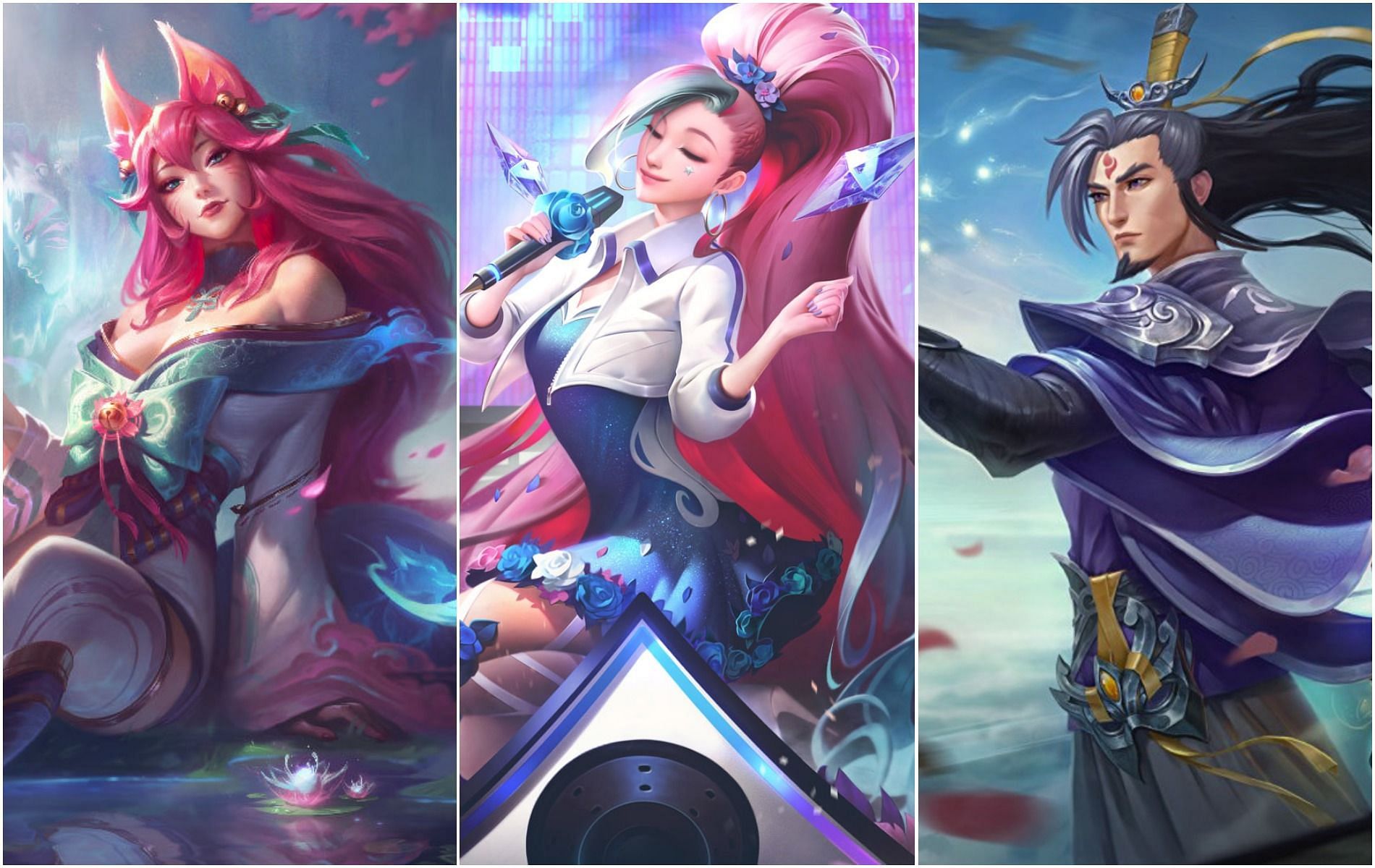League of Legends patch 12.5 early notes brings buffs for Seraphine and nerfs for both Master Yi and Ahri (Images via Riot Games)