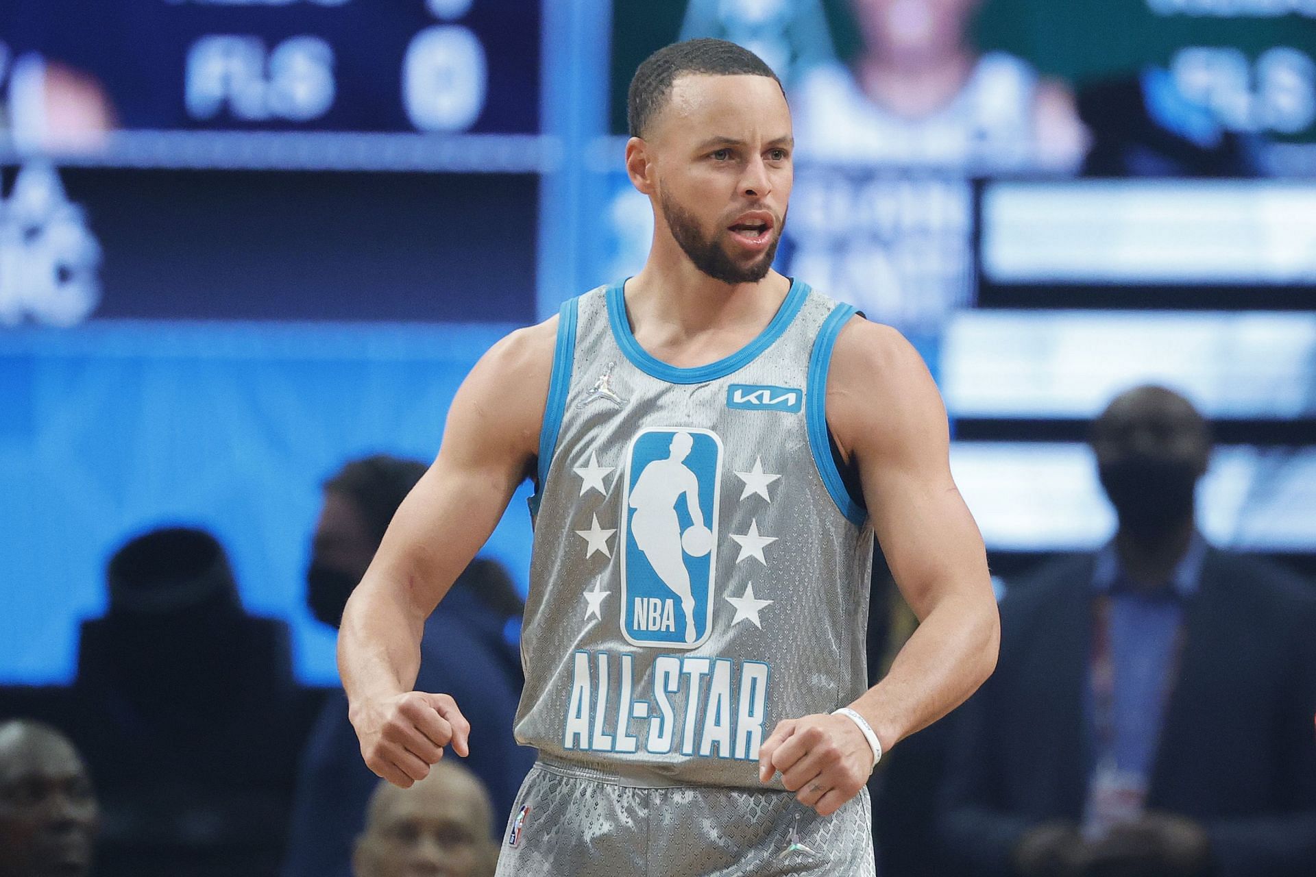 Steph Curry at the 2022 NBA All-Star Game