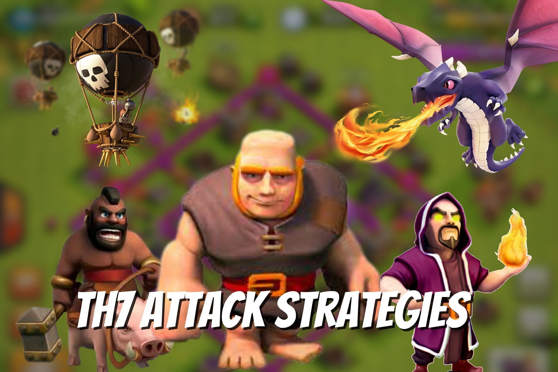 The top 5 TH7 attack strategies in Clash of Clans