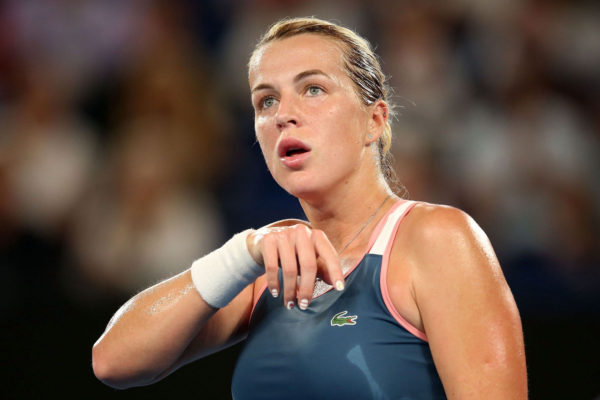 Anastasia Pavlyuchenkova is the top-ranked Russian.