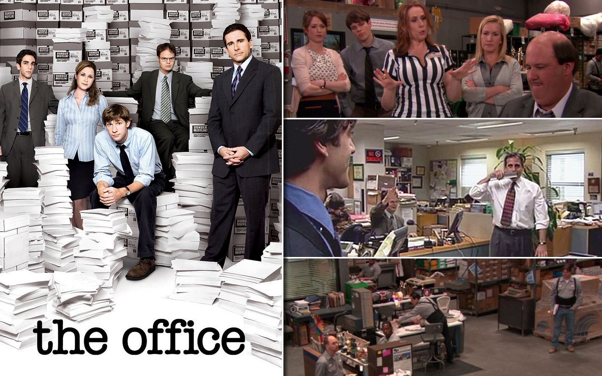 Stills from the American TV Series: The Office (Images via IMDb)