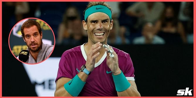 "Rafael Nadal is a legend, a freak, probably the greatest of all time" - Richard Gasquet