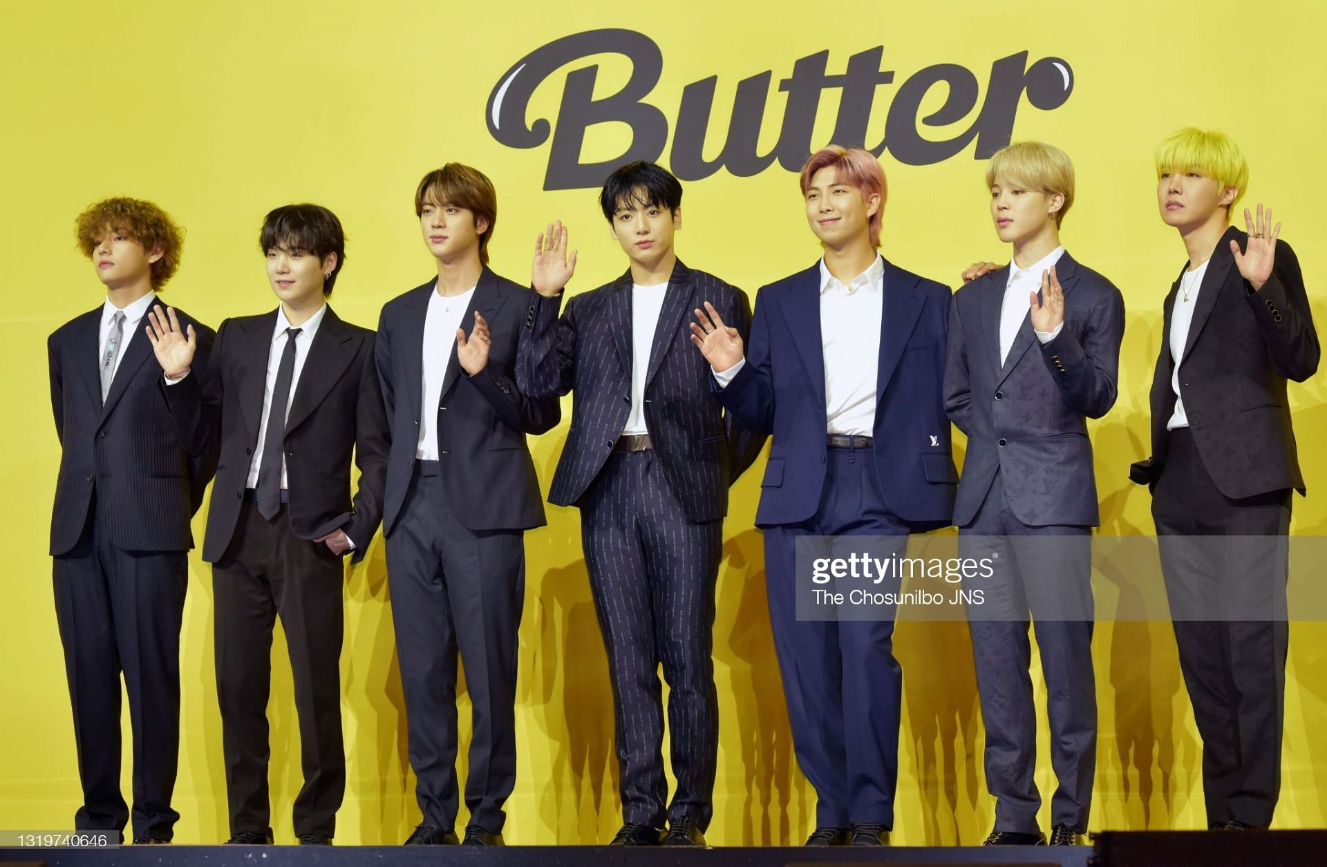 Global K-Pop boy group BTS (Image via Getty)