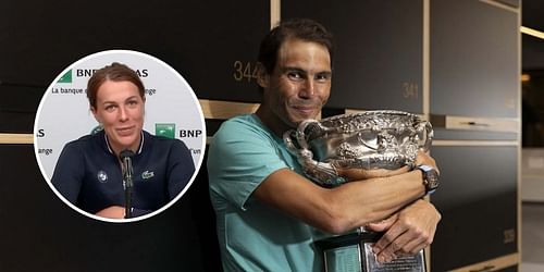 Anastasia Pavlyuchenkova took inspiration from Rafael Nadal after his 2022 Australian Open win