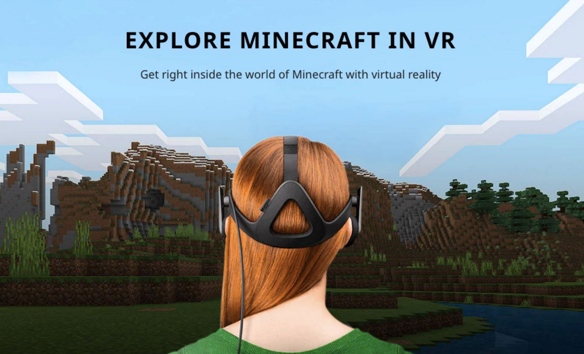 Virtual Reality (Image via Mojang)