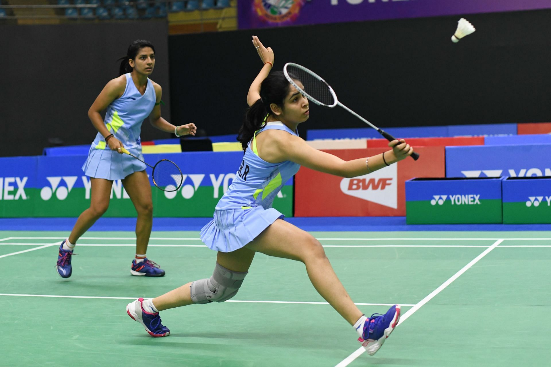 Simran Singhi (L) and Ritika Thaker are top-seeded in women&#039;s doubles (PC: Rahul Thaker)
