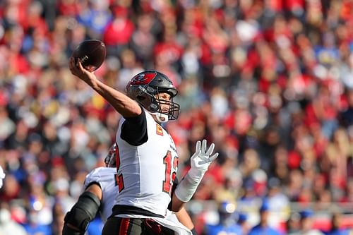 Former Tampa Bay Buccaneers quarterback Tom Brady