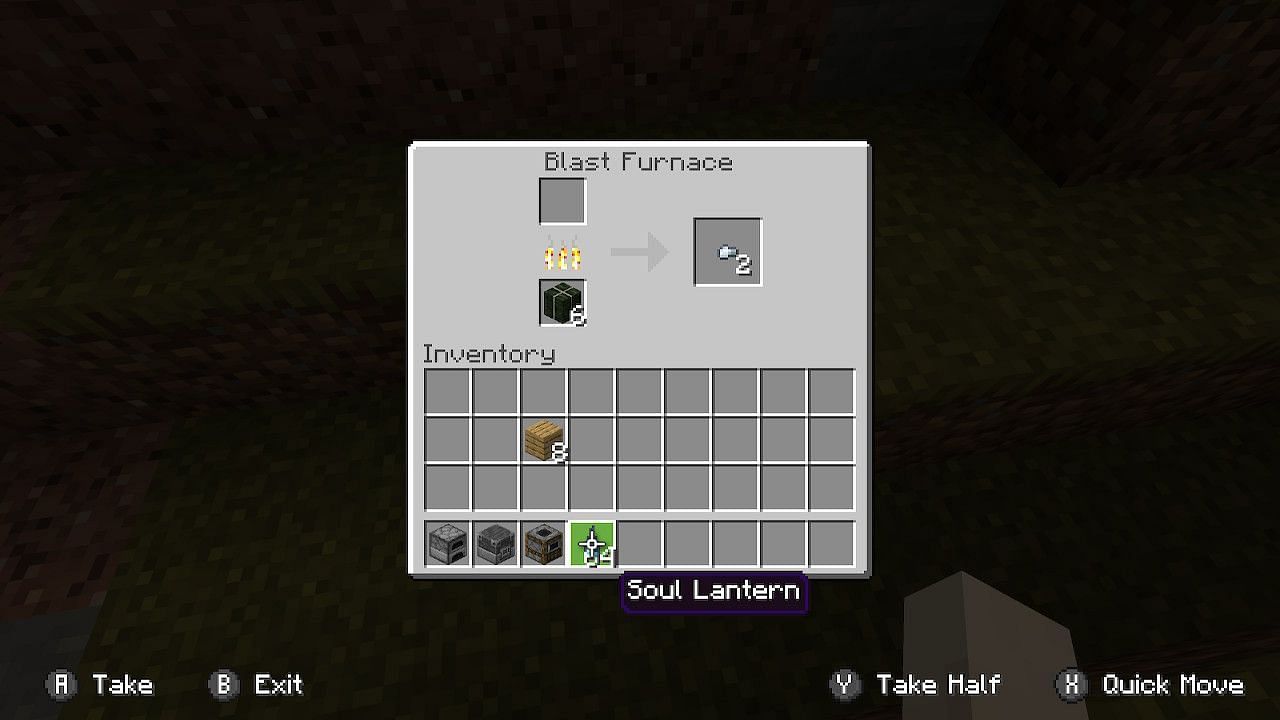 Players can use different items for fuel other than wood. (Image via Minecraft)