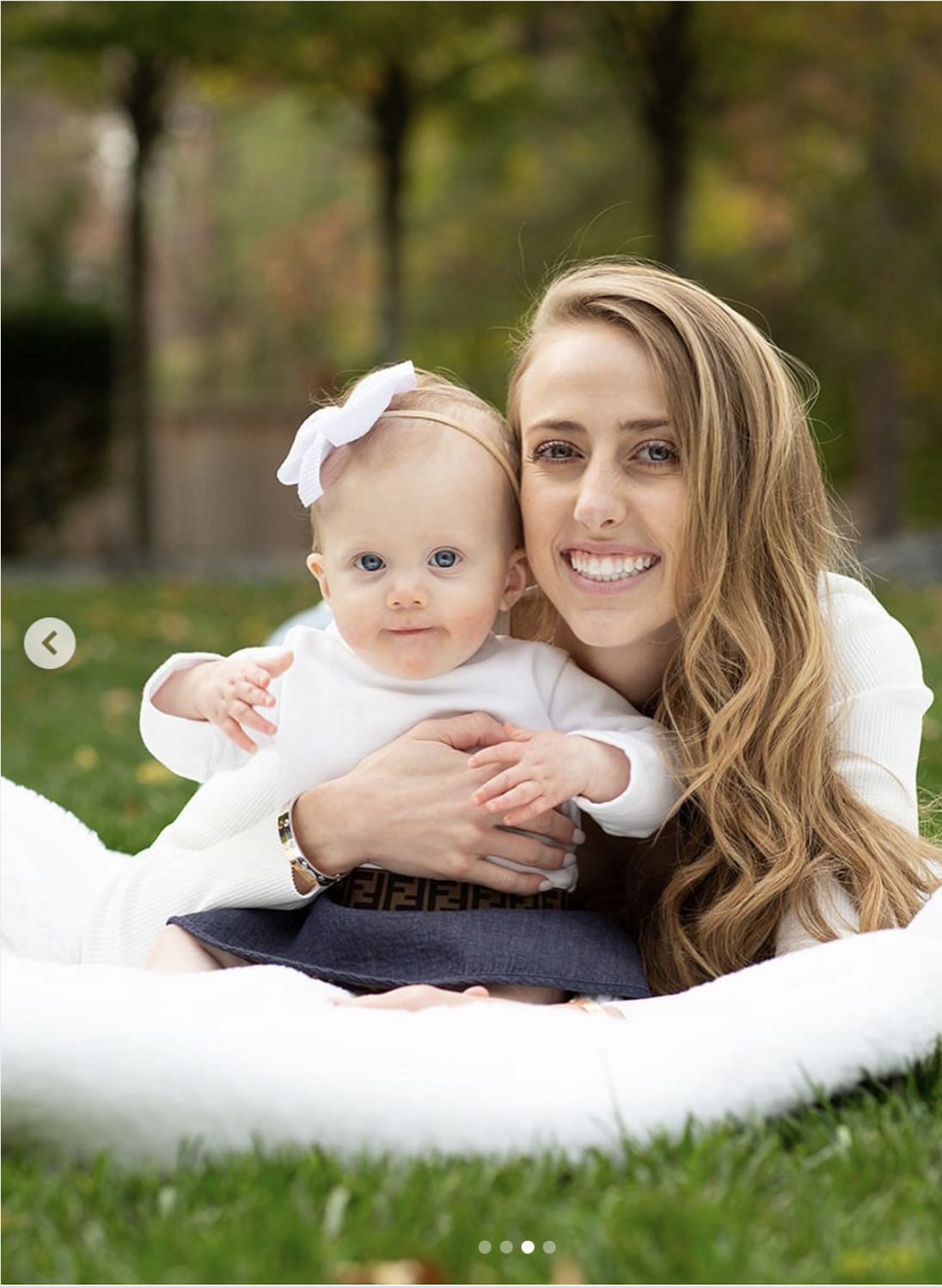 Brittany with Baby Sterling at the photoshoot