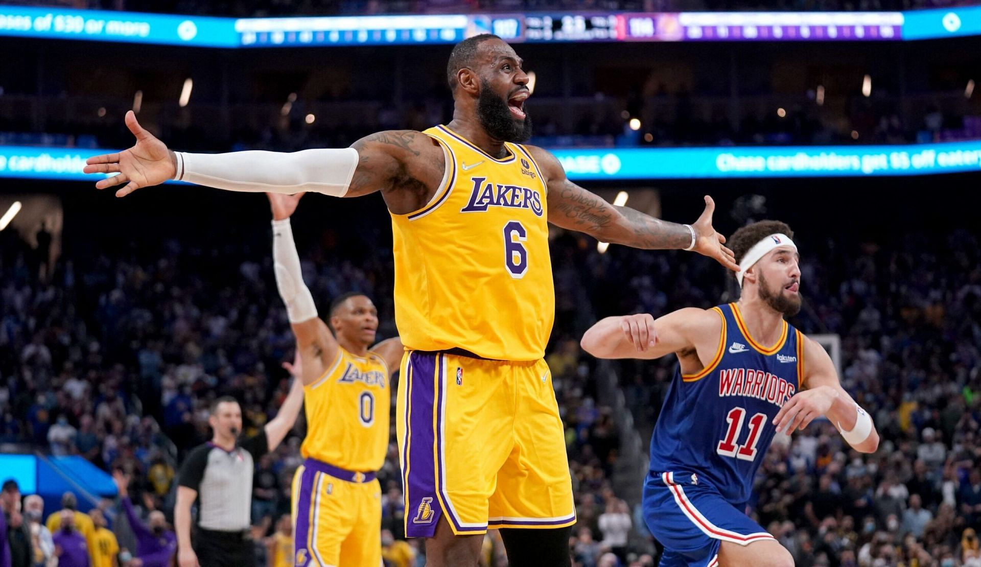 The LA Lakers played well but could not get over the hump against the Golden State Warriors. [Photo: Rappler]