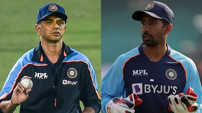 "Rahul Dravid was absolutely honest" - Aakash Chopra on the Indian head coach's conversation with Wriddhiman Saha