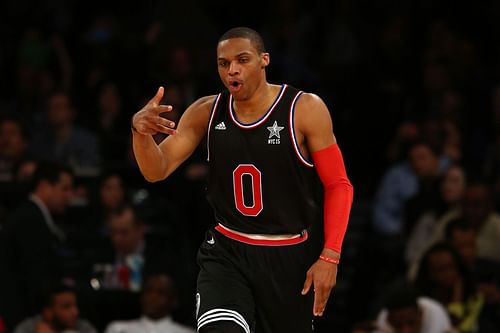 Russell Westbrook at the NBA All-Star Game 2015