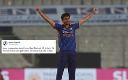"Garda macha diye" - Twitter lauds Ravi Bishnoi as he stars on debut vs West Indies in 1st T20I