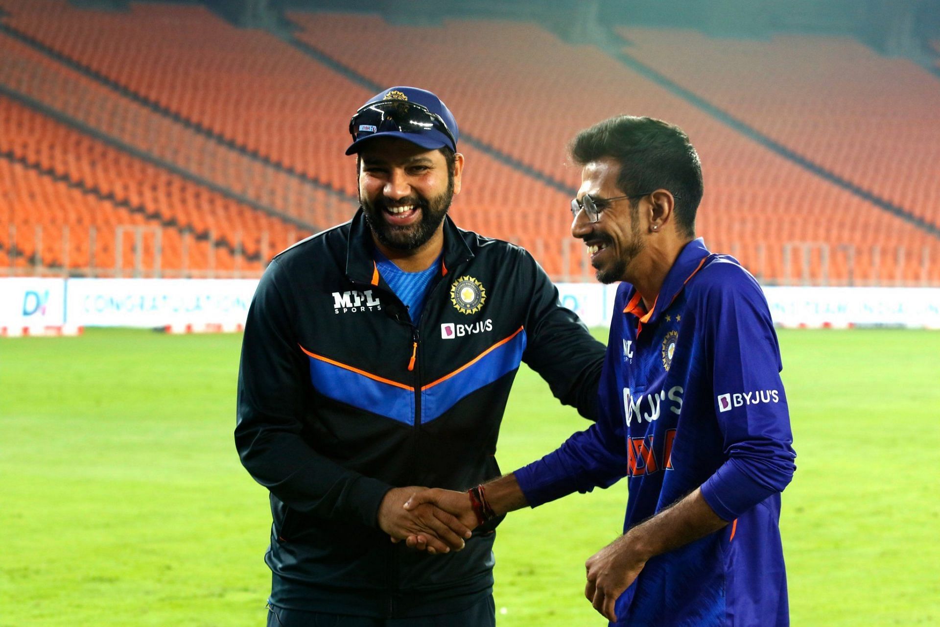 Aakash Chopra lauded Rohit Sharma for using Yuzvendra Chahal brilliantly [P/C: BCCI]