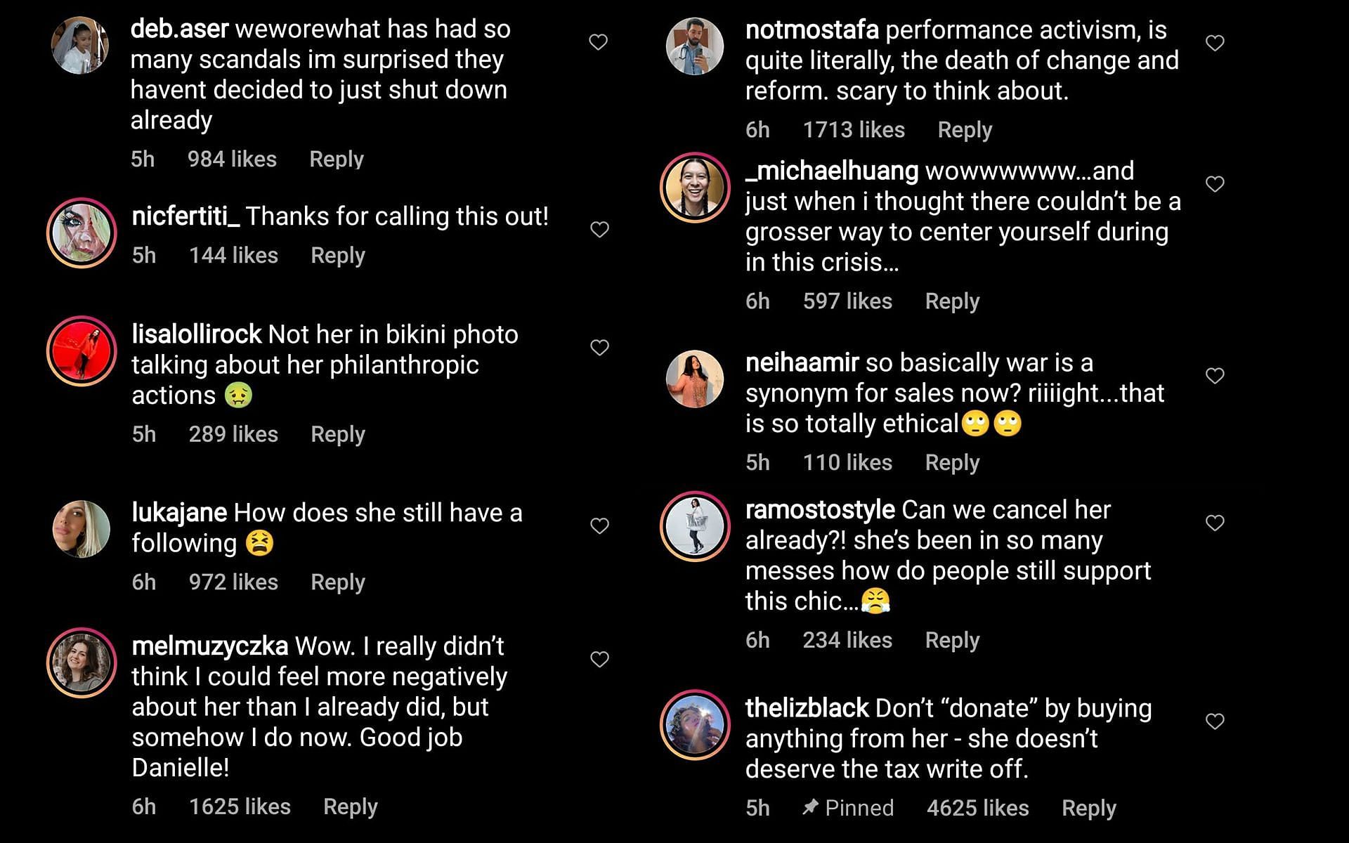 Fans react to the weworewhat post (Image via weworewhat/Instagram)