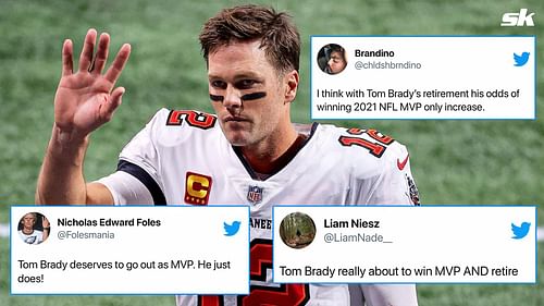 Fans clamor for Tom Brady to be named 2021 NFL MVP after confirming retirement