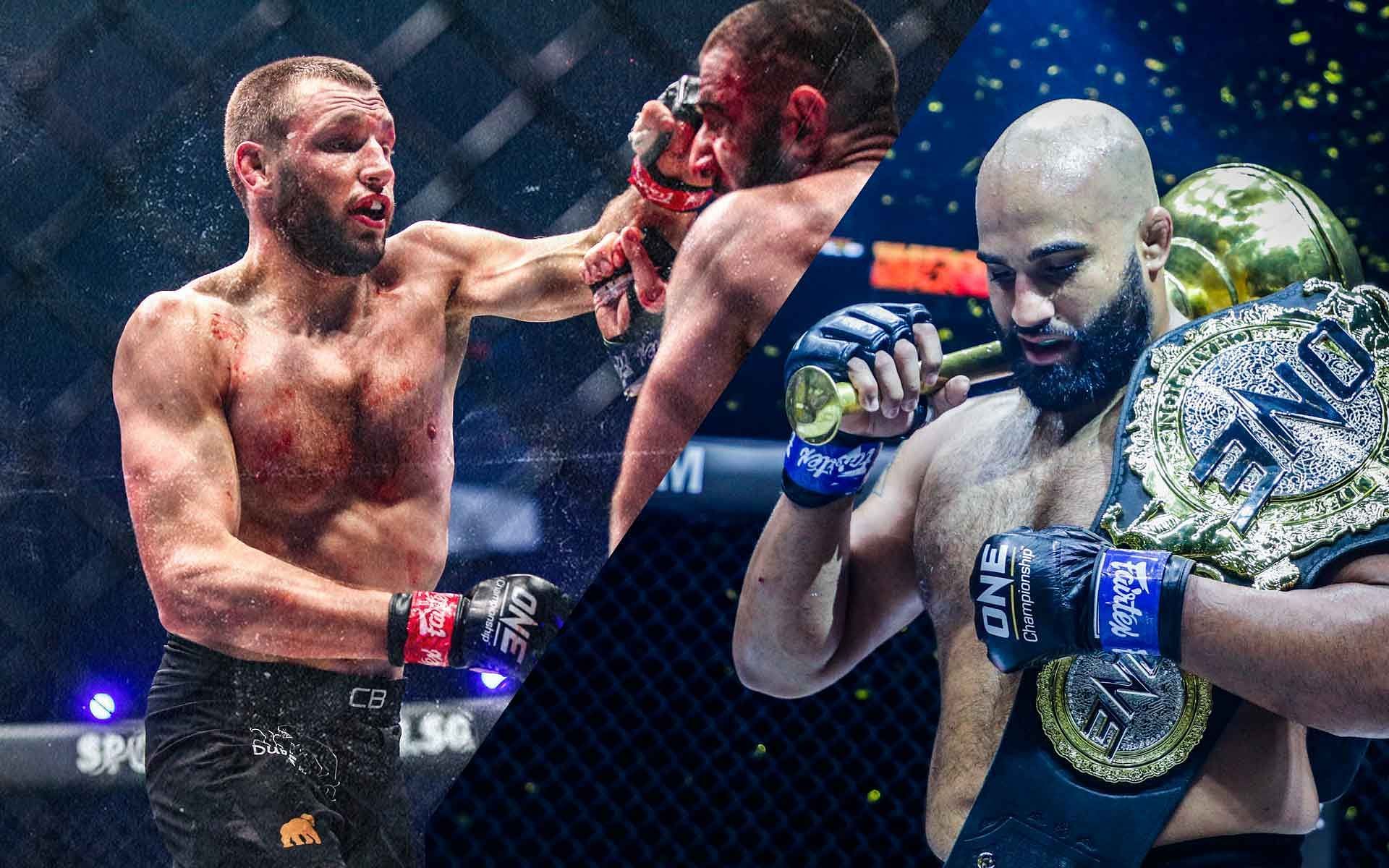 Reinier de Ridder (left), Arjan Bhullar (right) [Photo: ONE Championship]