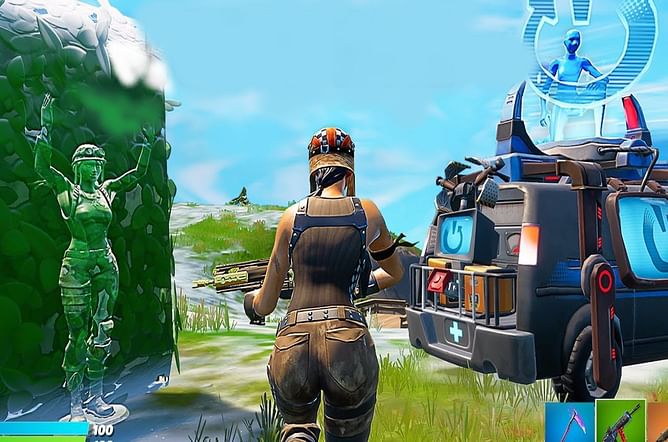 4 camouflage skins to use in Fortnite Chapter 3 to confuse your opponents