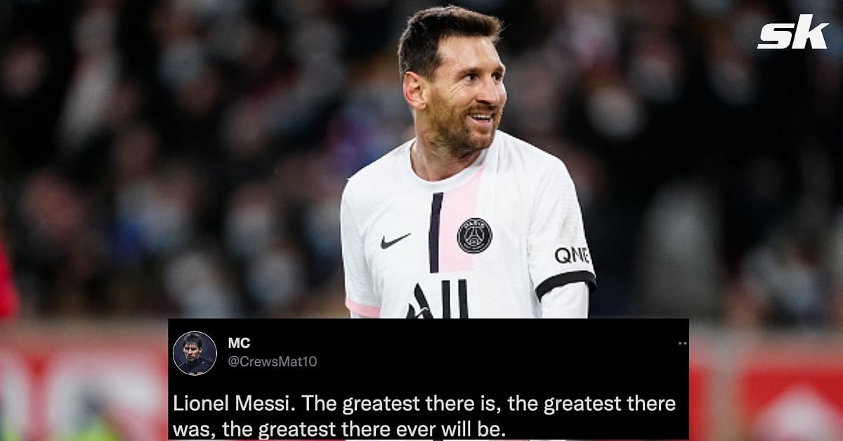 Twitter reacts to Lionel Messi&#039;s incredible performance against Lille in Ligue 1.