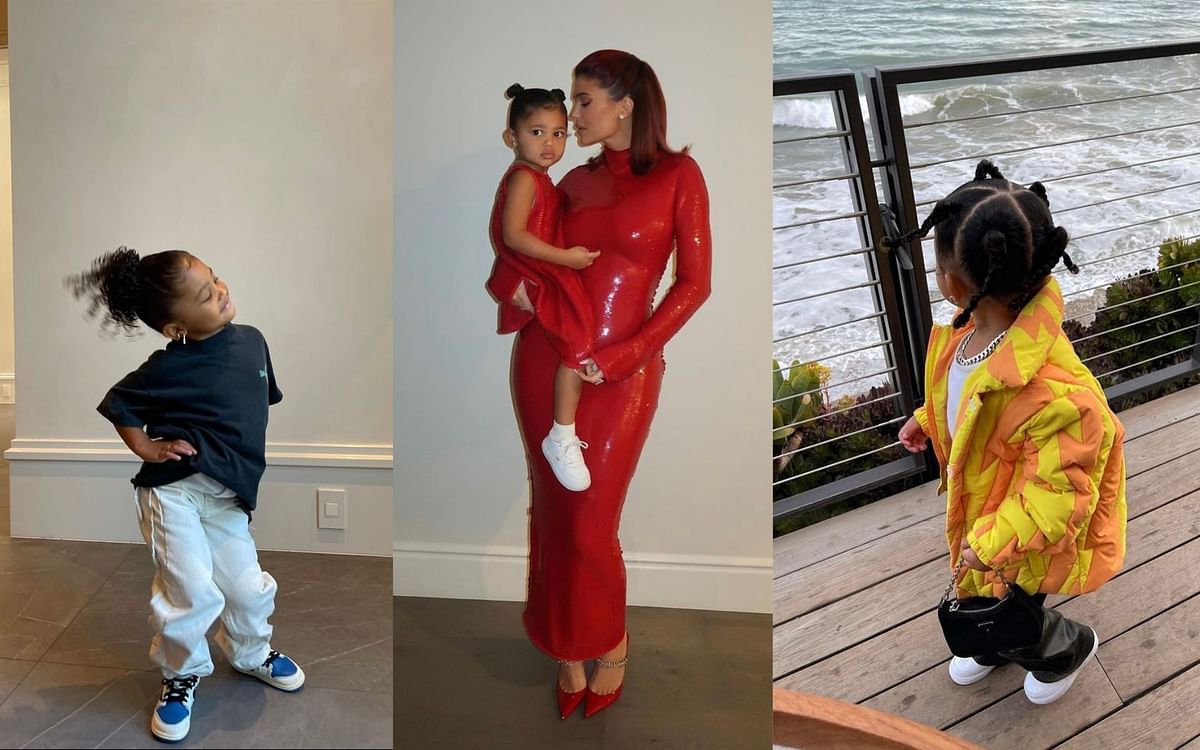 Stormi Webster and five celebrity kids as fashion icons