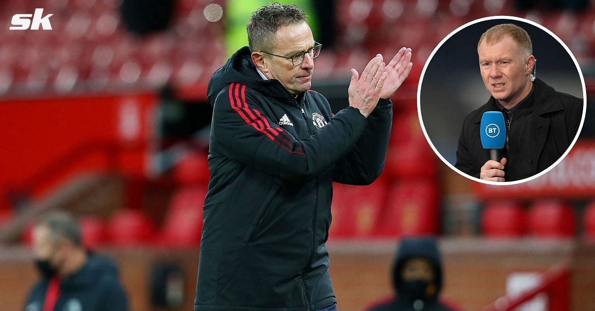 Paul Scholes hails Ralf Rangnick&#039;s brave substitutions in 4-2 win over Leeds United yesterday