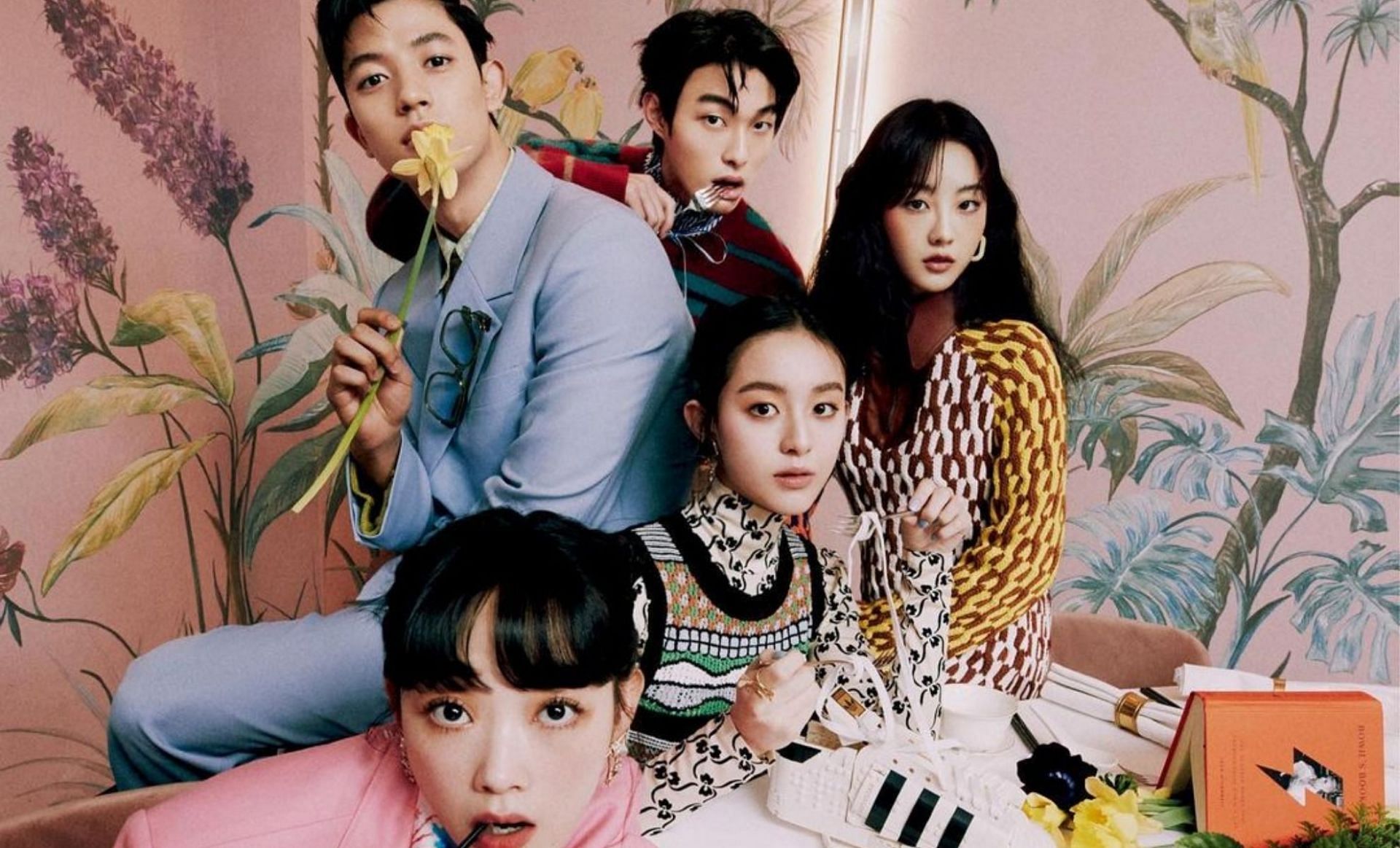 &#039;All of Us Are Dead&#039; main cast for Cosmopolitan Korea (Image via !leeyoum262/Instagram)