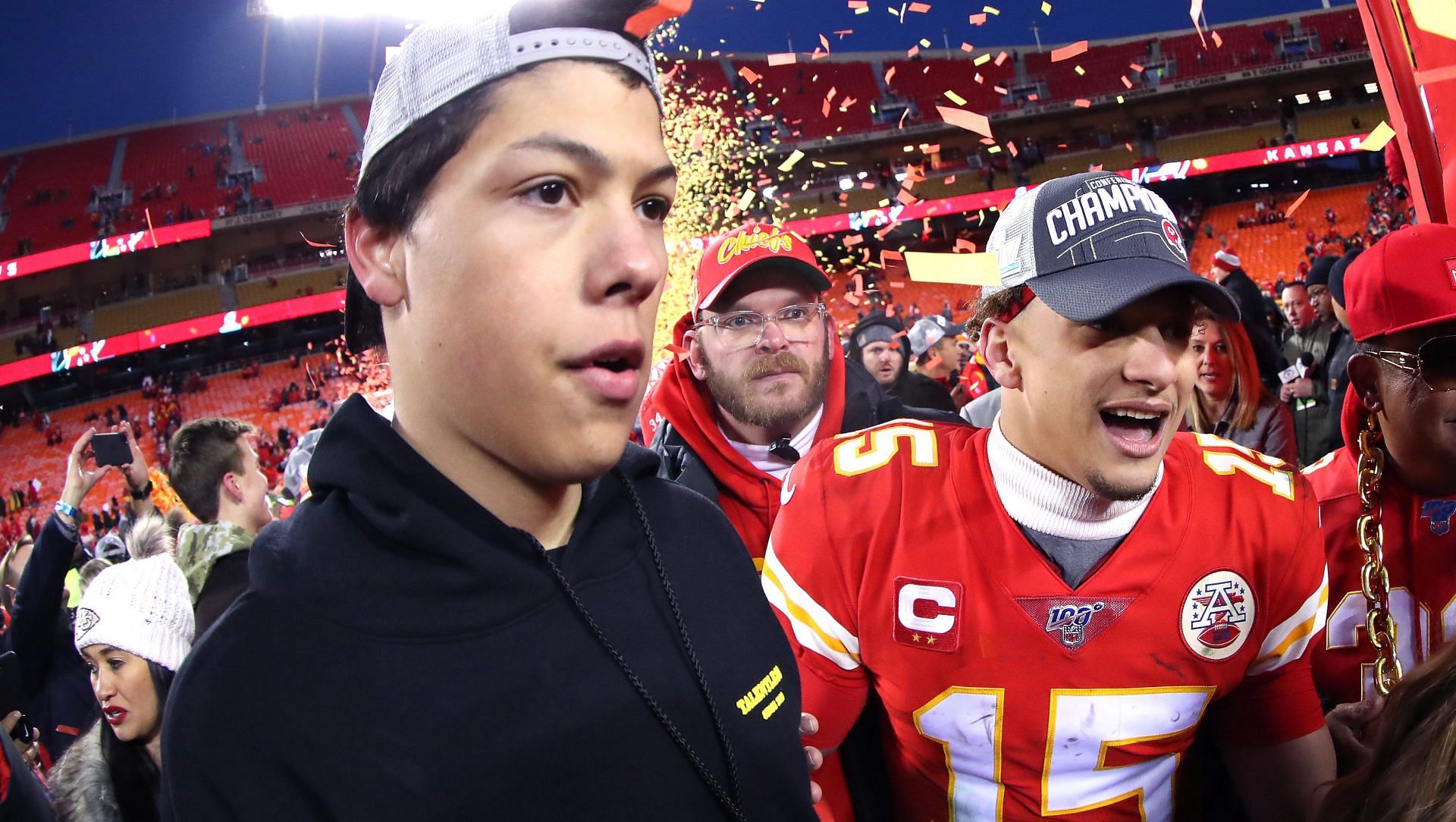 Patrick Mahomes's brother Jackson says the media is 'destroying