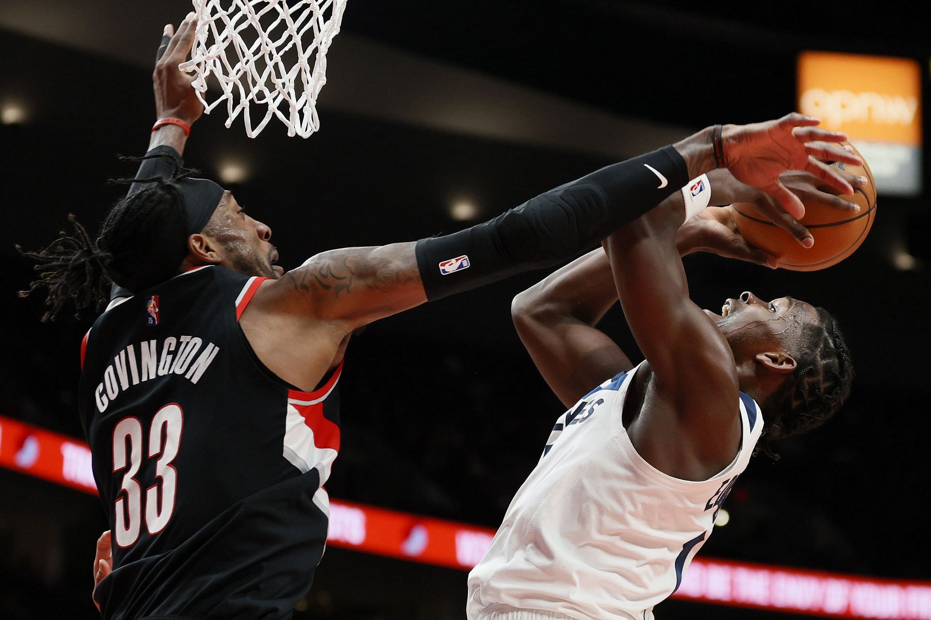 Minnesota Timberwolves vs Portland Trail Blazers.