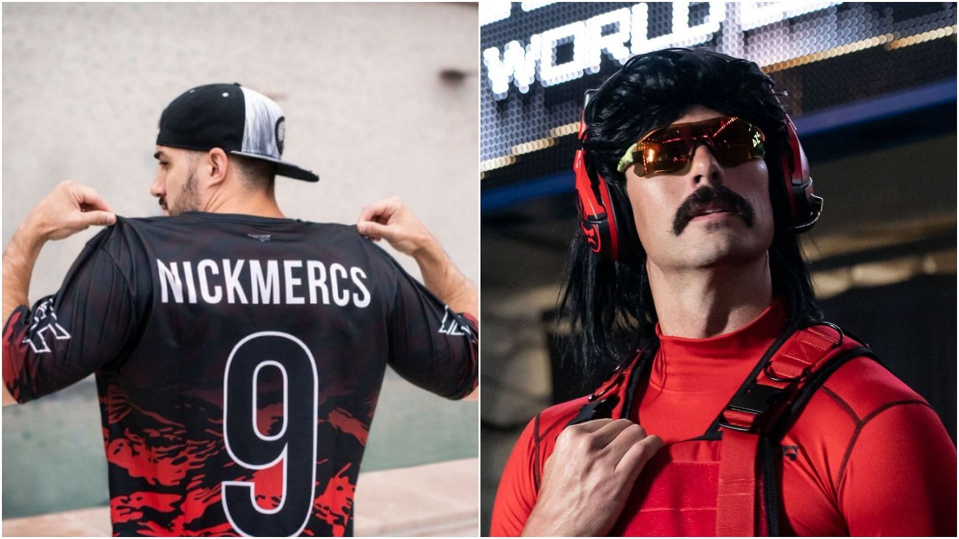 Nickmercs says that he could take Dr Disrespect in a fight and win (Image via Sportskeeda)