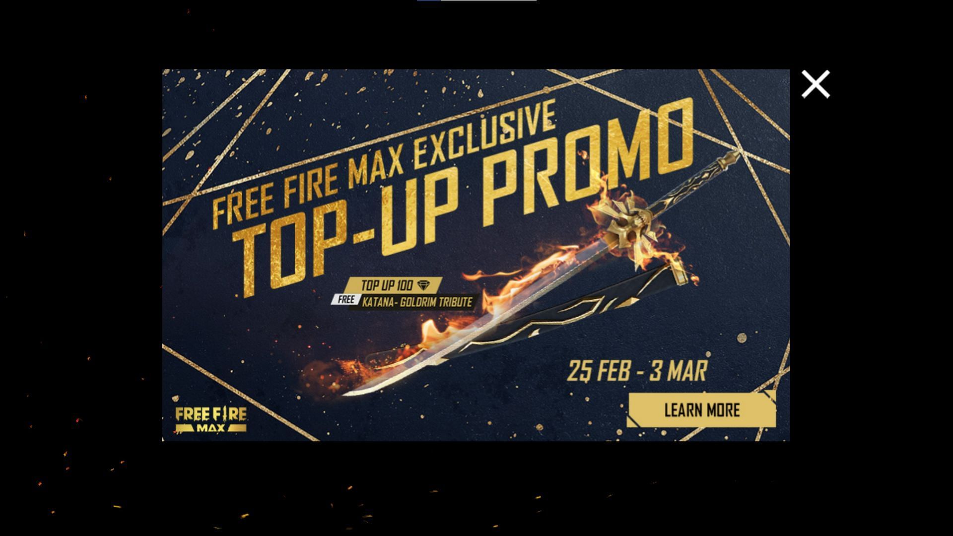 The event is exclusive to the game (Image via Garena)