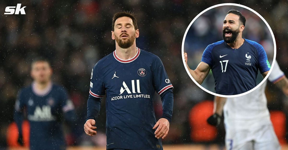 Adil Rami aimed a cheeky dig at Lionel Messi&#039;s numbers at PSG