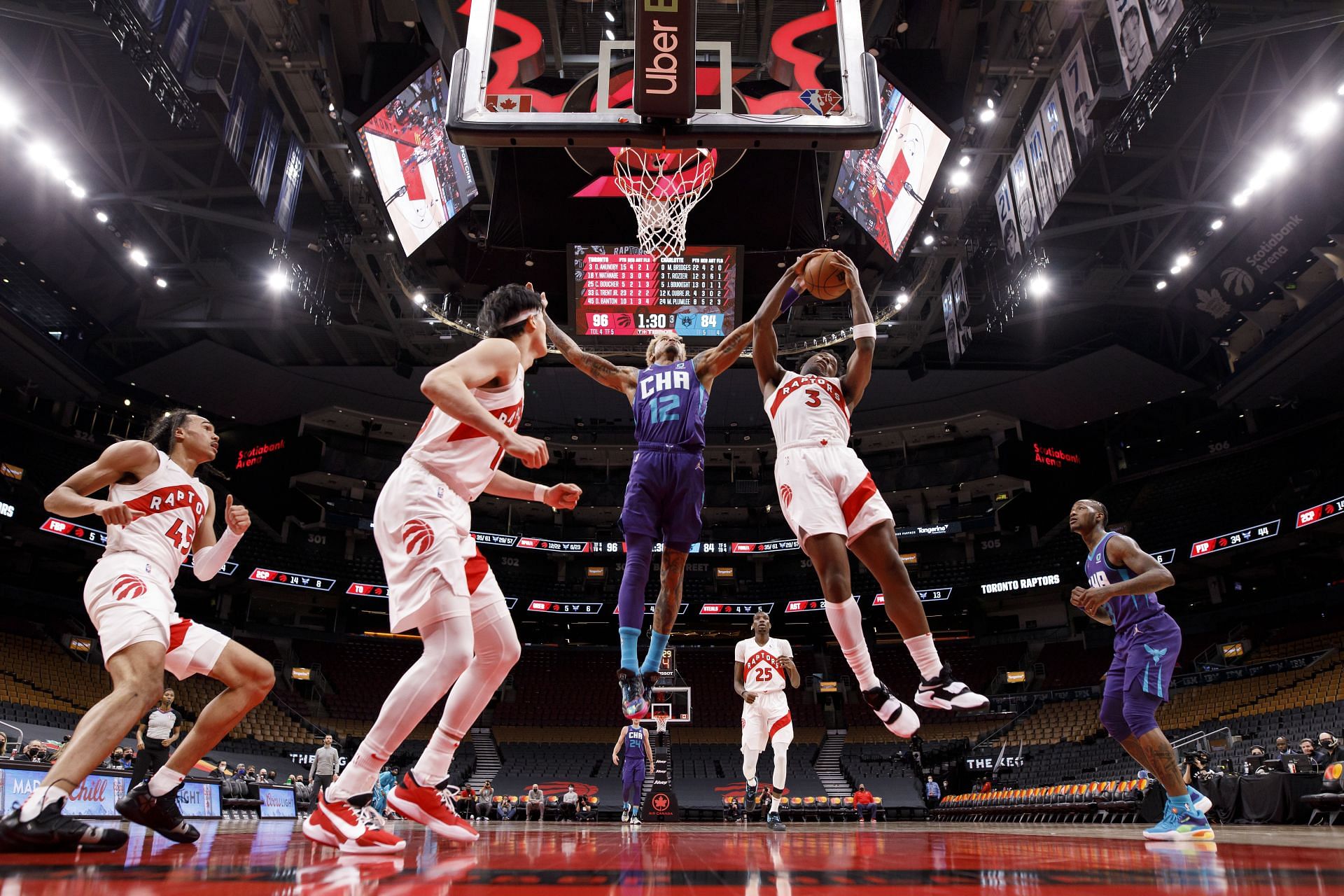 The Charlotte Hornets will host the Toronto Raptors on February 7.