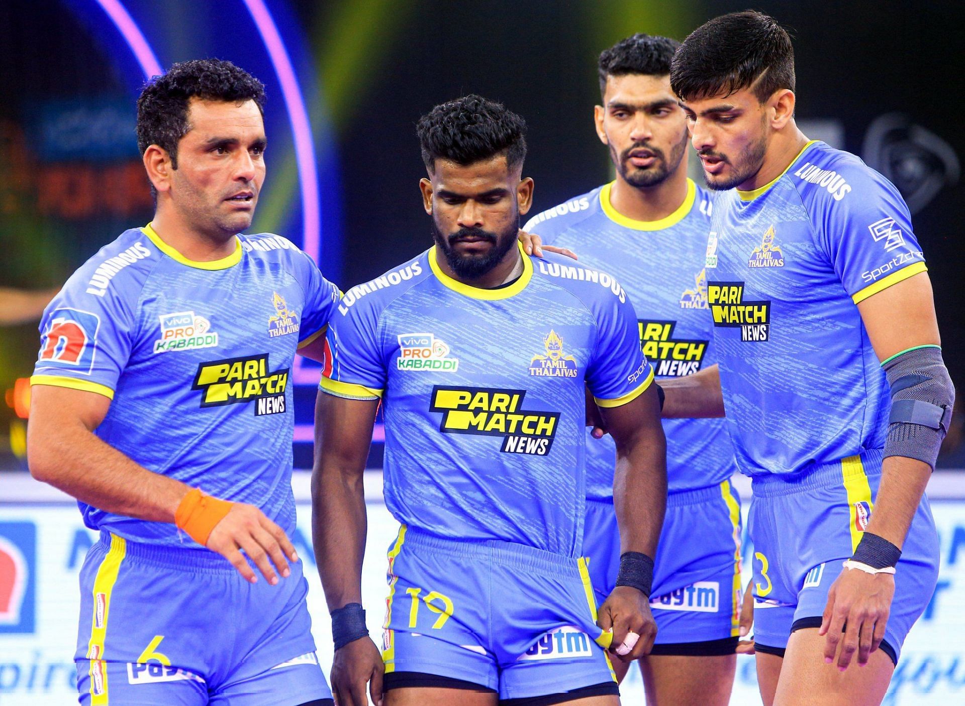 तमिल थलाइवाज का प्रदर्शन PKL में कुछ ख़ास नहीं रहा है (Photo - Pro Kabaddi League)