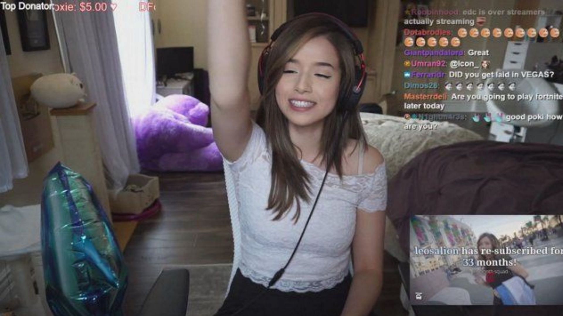 Pokimani announces the end of her Twitch contract (Image via Twitch/Pokimane)