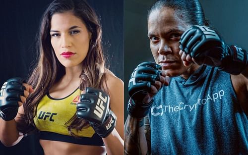 Julianna Pena (left) and Amanda Nunes (right) [Image credits: venezuelanvixen and amanda_leoa via Instagram]