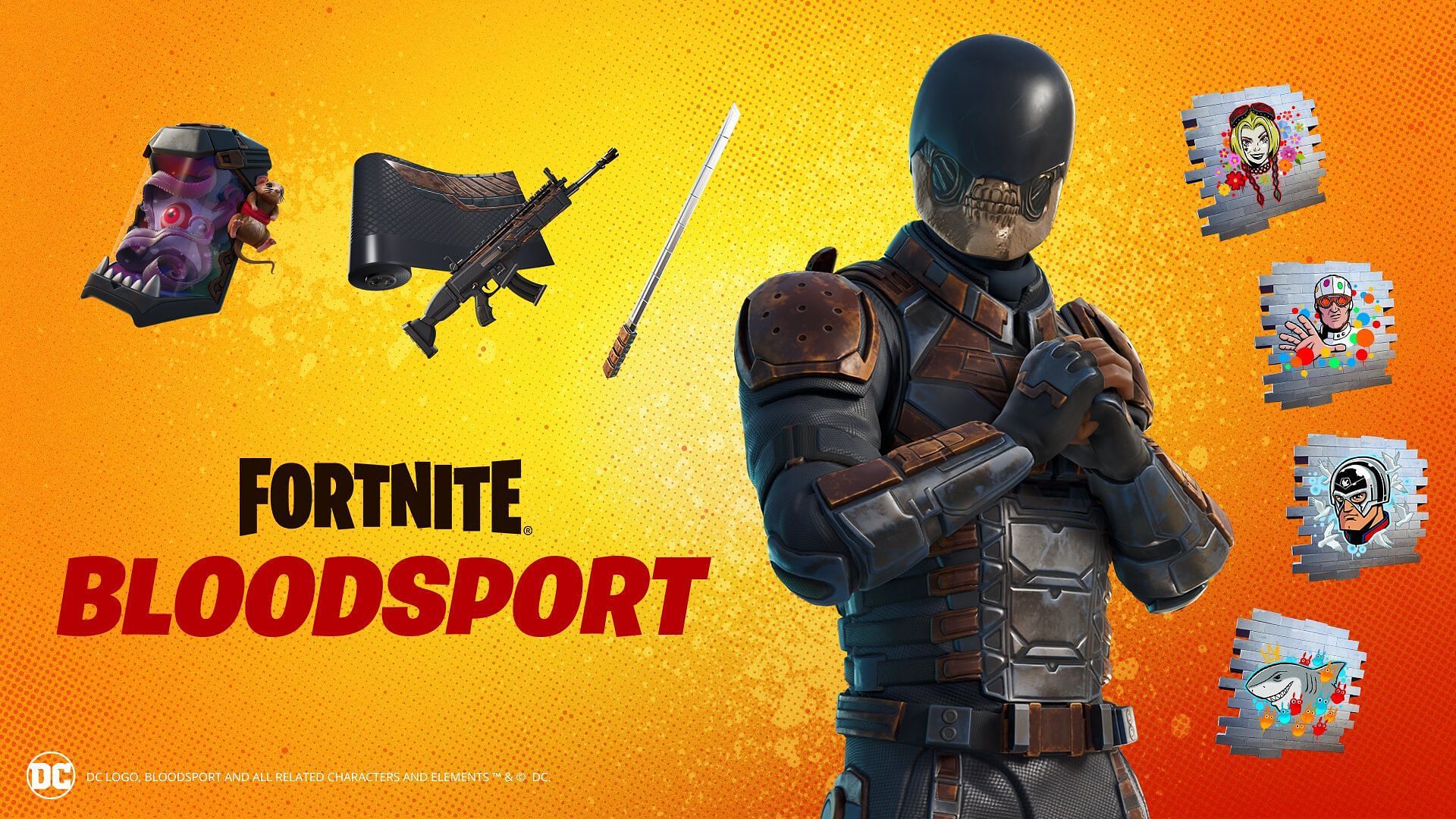 Bloodsport got a skin when the movie released (Image via Epic Games)