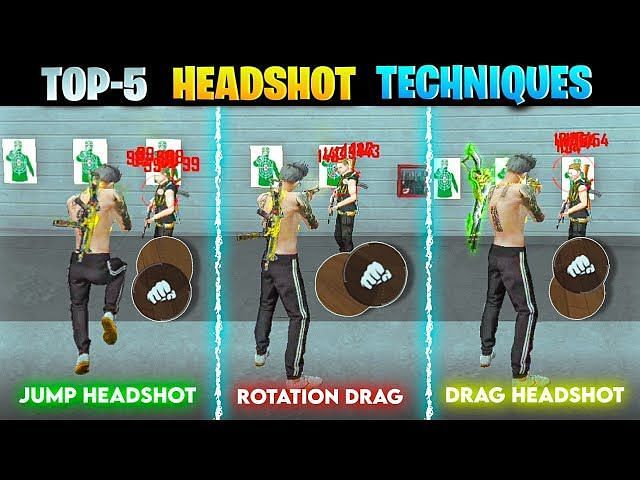 How to hit one tap and drag headshots in Free Fire MAX