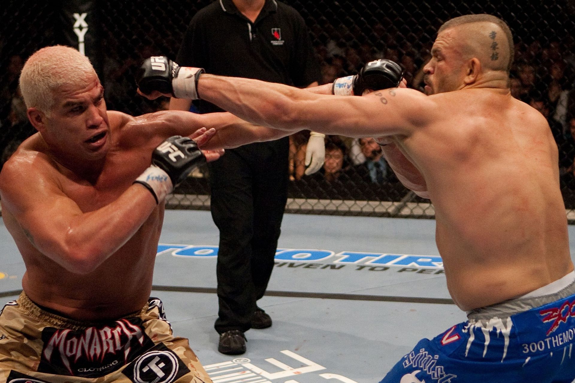 Chuck Liddell&rsquo;s rivalry with former teammate Tito Ortiz drew huge numbers for the UFC/
