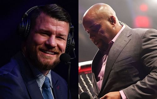 Michael Bisping (left) & Daniel Cormier (right)